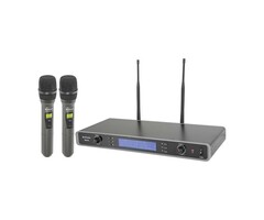Citronic Tuneable Dual UHF Handheld Microphone System