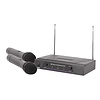 QTX Dual Handheld Microphone VHF Wireless System
