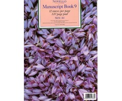 Novello Manuscript Book A4 12St 100Page Pad
