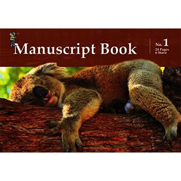 Koala Manuscript Book 24 Pages 6 Stave A5