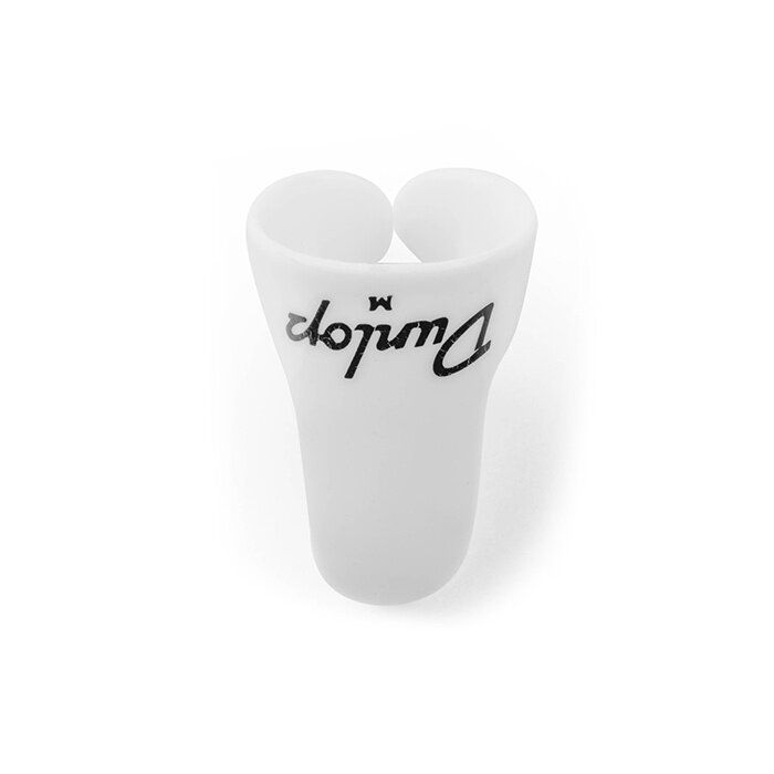 Dunlop Plastic Finger Pick White Medium