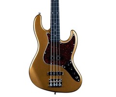 Jet JJB300 Bass Guitar - Gold