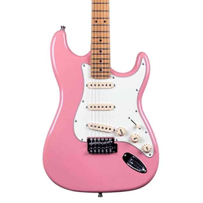 Jet JS300 Electric Guitar - Burgundy Pink