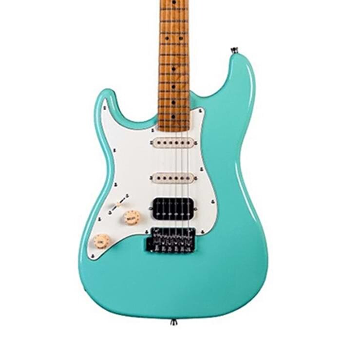 Jet JS400 Electric Guitar Left Handed Green
