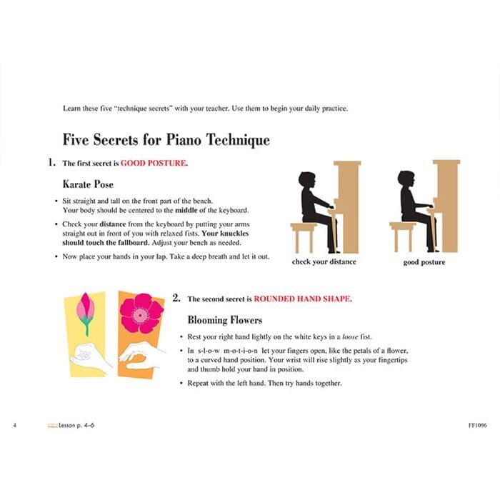 Faber Piano Adventures: Primer Level - Technique & Artistry Book