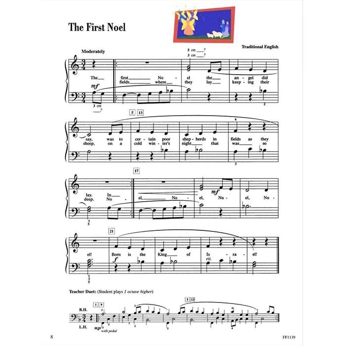 Faber Piano Adventures: Level 2A - Christmas Book