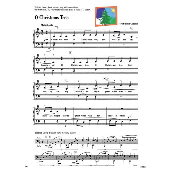 Faber Piano Adventures: Level 2A - Christmas Book