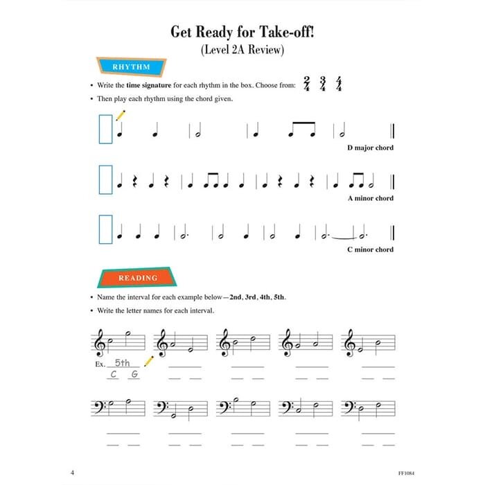 Piano Adventure All-In-Two Level 2B Lesson/Theory