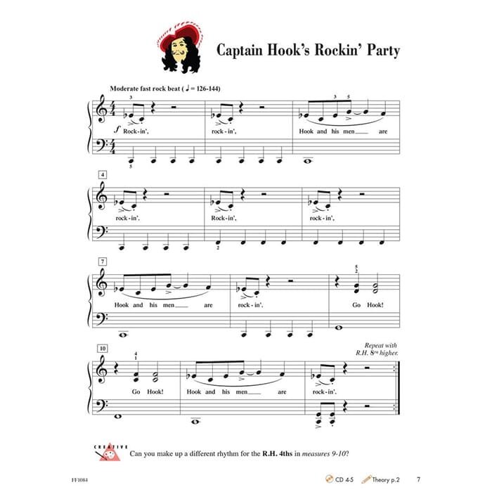 Piano Adventure All-In-Two Level 2B Lesson/Theory