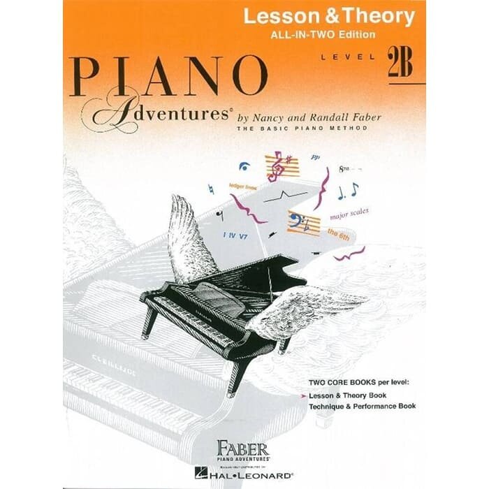 Piano Adventure All-In-Two Level 2B Lesson/Theory