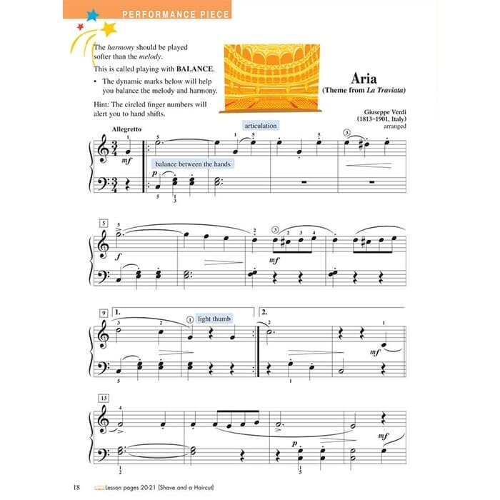 Piano Adventure All-In-Two Level 2B Tech & Perf