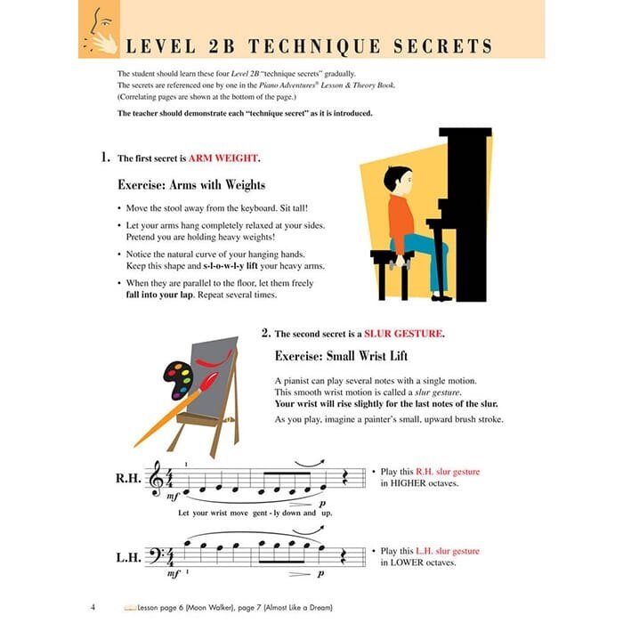 Piano Adventure All-In-Two Level 2B Tech & Perf