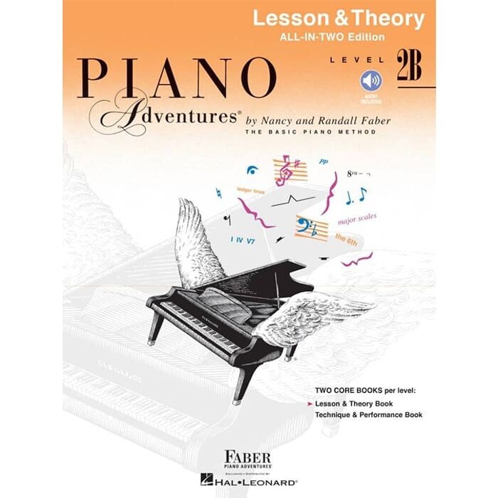 Piano Adventure All-In-Two Level 2B Tech & Perf