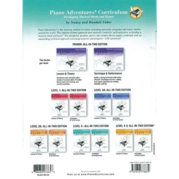 Piano Adventures All-In-Two Level 3 Lesson/Th +CD