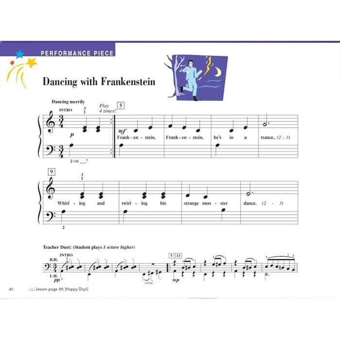 Piano Adventures: All-In-Two Primer Tech. and Preformance Book - Primer Level