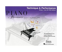 Piano Adventures: All-In-Two Primer Tech. and Preformance Book - Primer Level