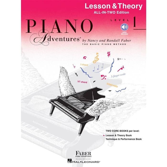 Piano Adventures: Lesson And Theory Book - Level 1 (Book Only)