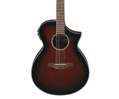 Ibanez AEWC11-DVS Electro Acoustic Guitar Dark Violin Sunburst HG