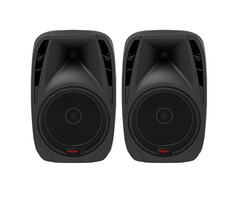 Portable PA System - 2x500W - 6 Channel Mixer with Bluetooth and DSP