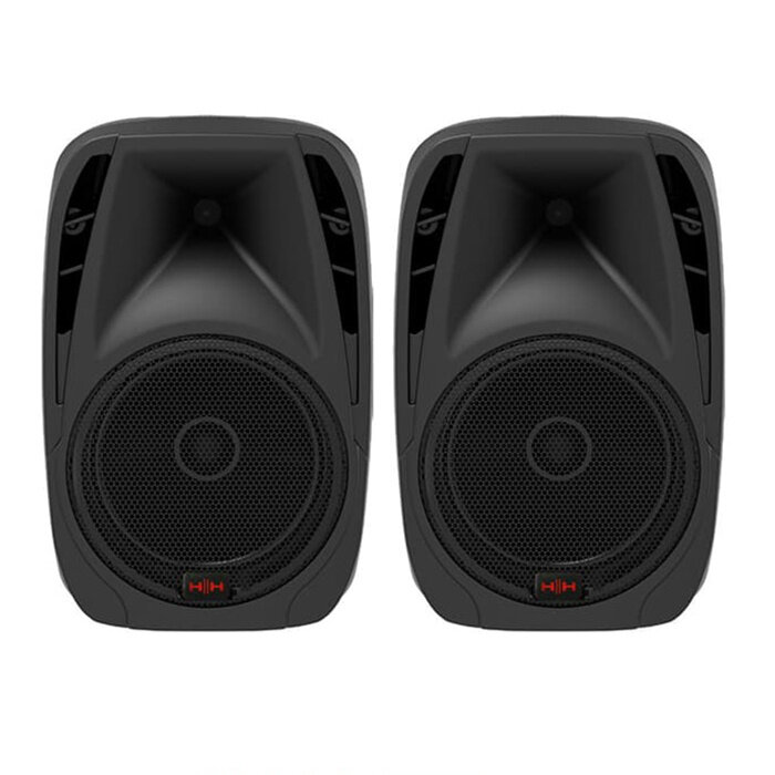 Portable PA System - 2x500W - 6 Channel Mixer with Bluetooth and DSP