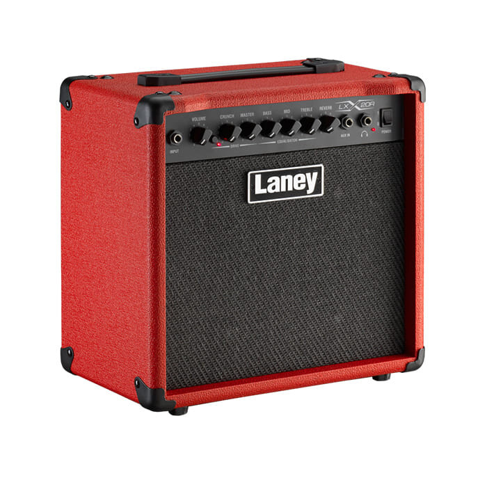 Laney LX Series LX20R - Guitar Combo Amp - 20W - 8 Inch Woofer Reverb Red