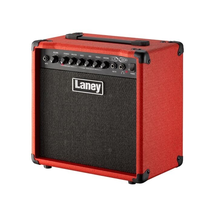 Laney LX Series LX20R - Guitar Combo Amp - 20W - 8 Inch Woofer Reverb Red