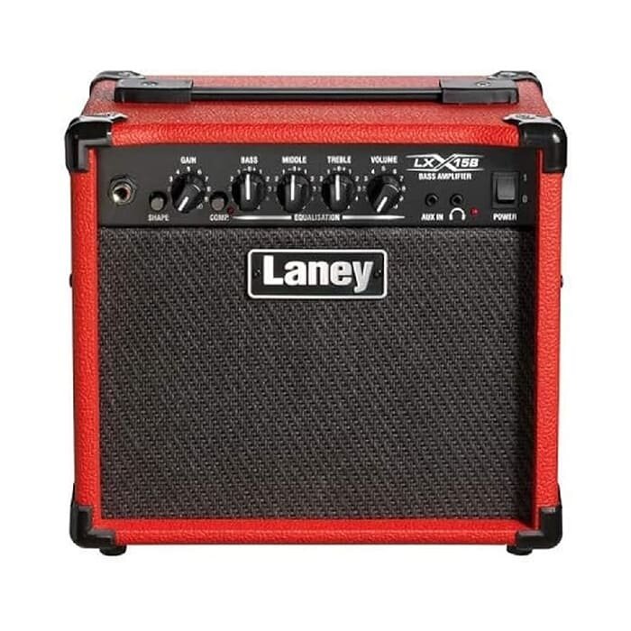 Laney LXB Series LX15B - Bass Guitar Combo Amp Red