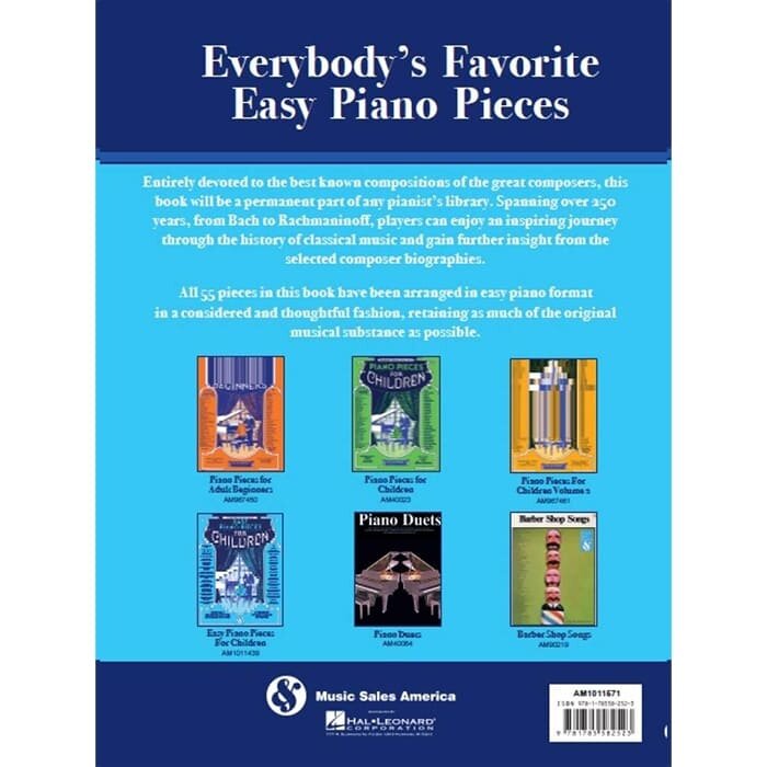 Everybody's Favorite Easy Piano  Pieces