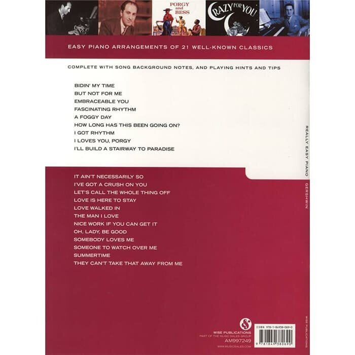 Really  Easy Piano Gershwin