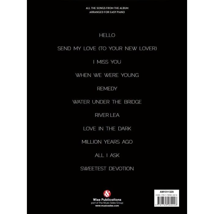 Adele: 25 (Easy Piano)