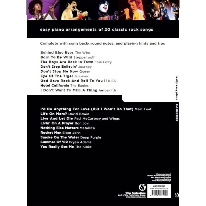 Really Easy Piano Classic Rock