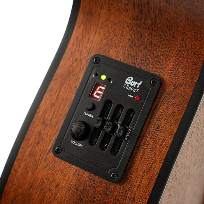 Cort L60 Mahogany CE Electro Acoustic Guitar