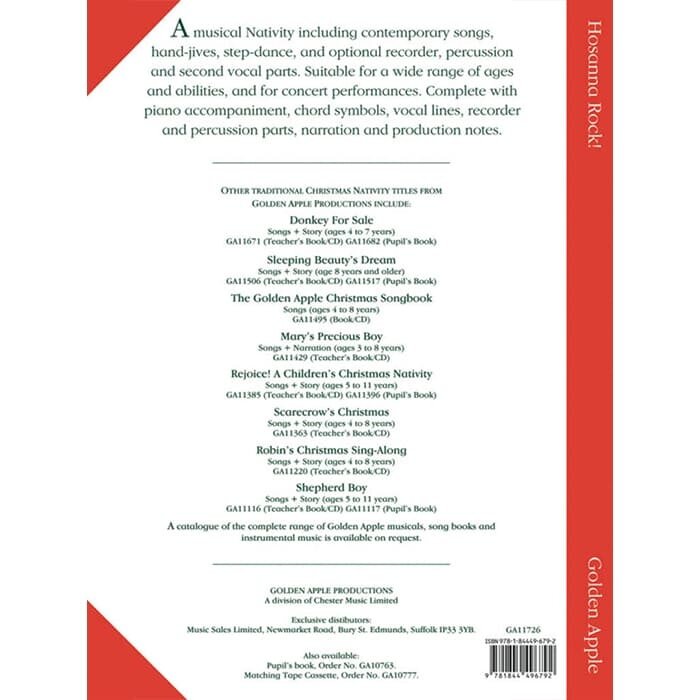 Sheila Wilson: Hosanna Rock! (Teacher's Book/CD)