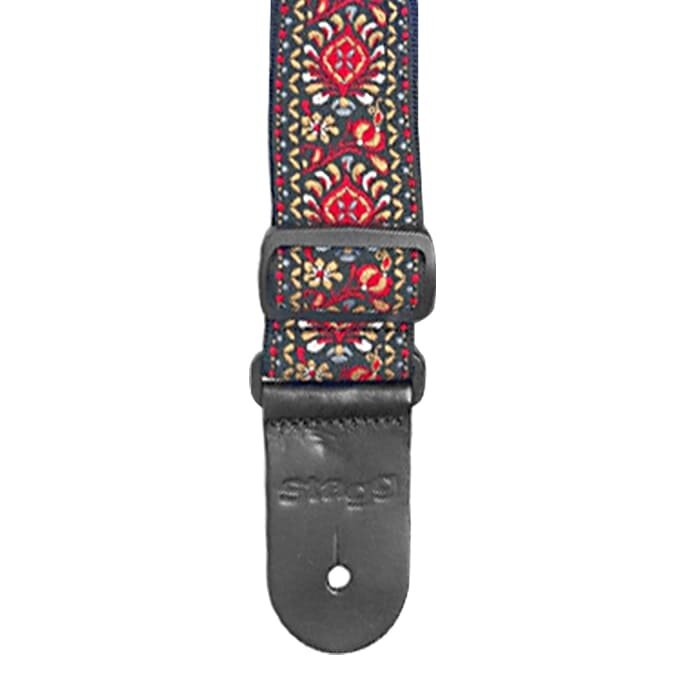 Stagg Woven Nylon Strap Jimi Red