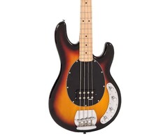 Vintage Active Bass Sunset Guitar Sunburst V96