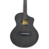 Chord N6-BKQ  Nomad Electro-Acoustic Guitar Black Quilted Maple