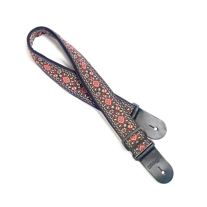 Stagg Woven Strap Nylon Jimi Brown