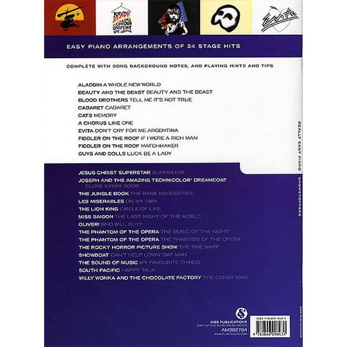 Really Easy Piano Showstoppers Solo Book