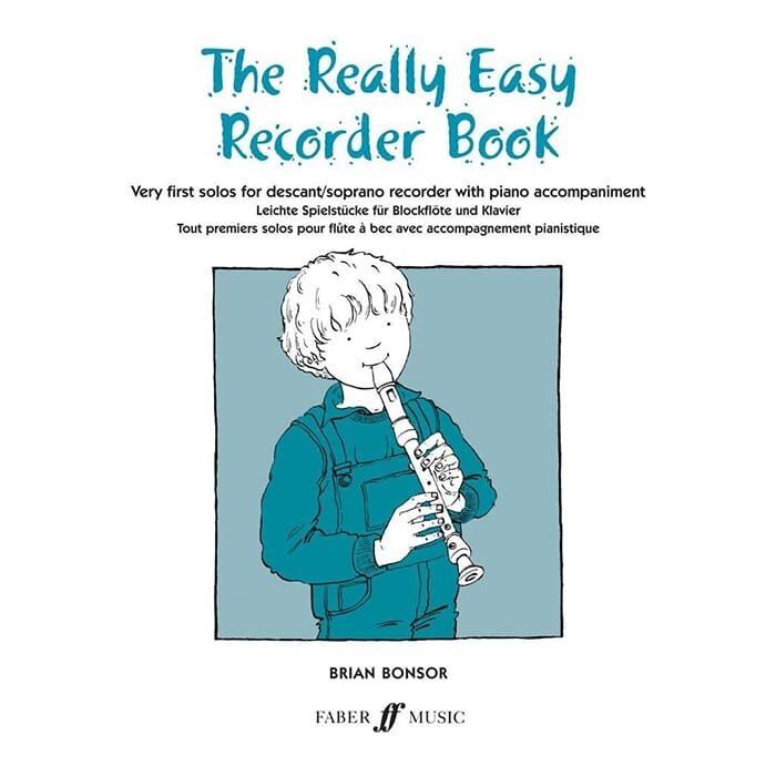 The Really Easy Recorder Book (with piano)