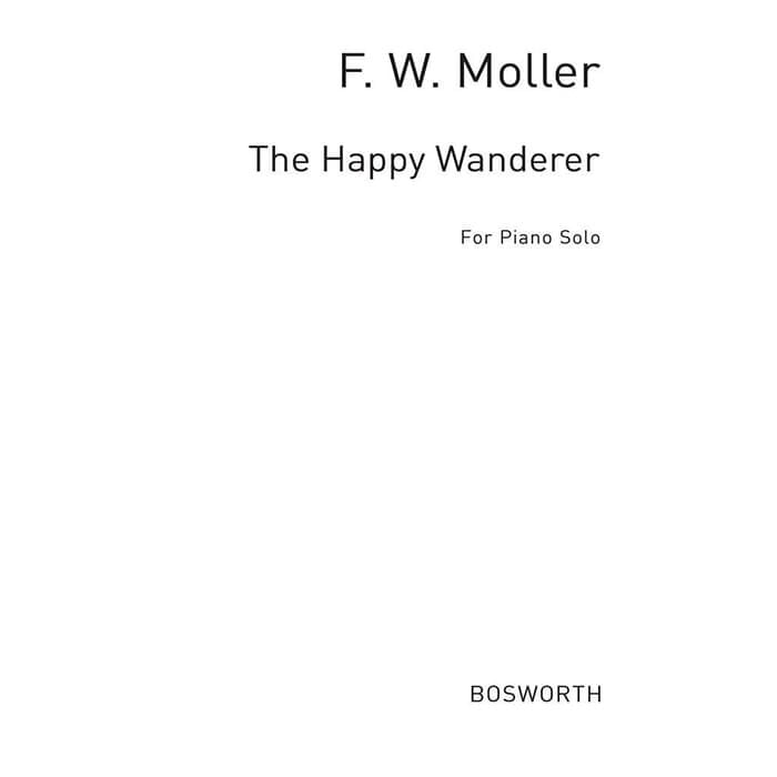 The Happy Wanderer (Easy Piano)