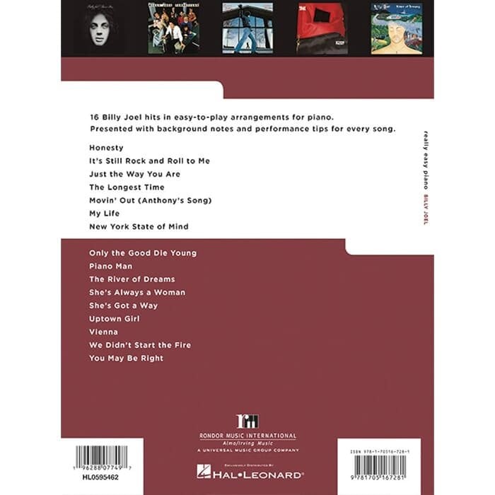 Really Easy Piano: Billy Joel