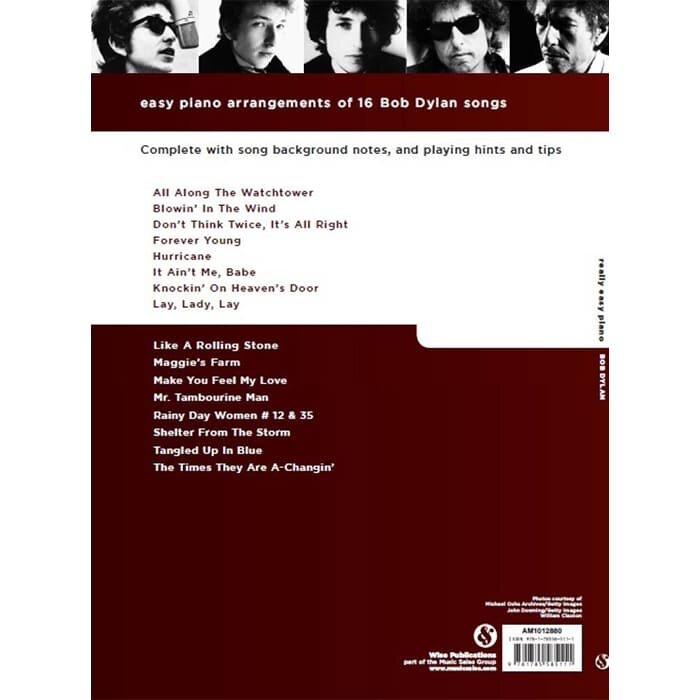 Really Easy Piano: Bob Dylan