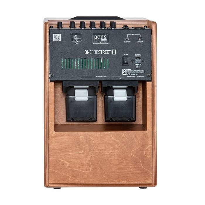 OneForStreet 8 - Wood Finish Acoustic and Classical Guitar Amp