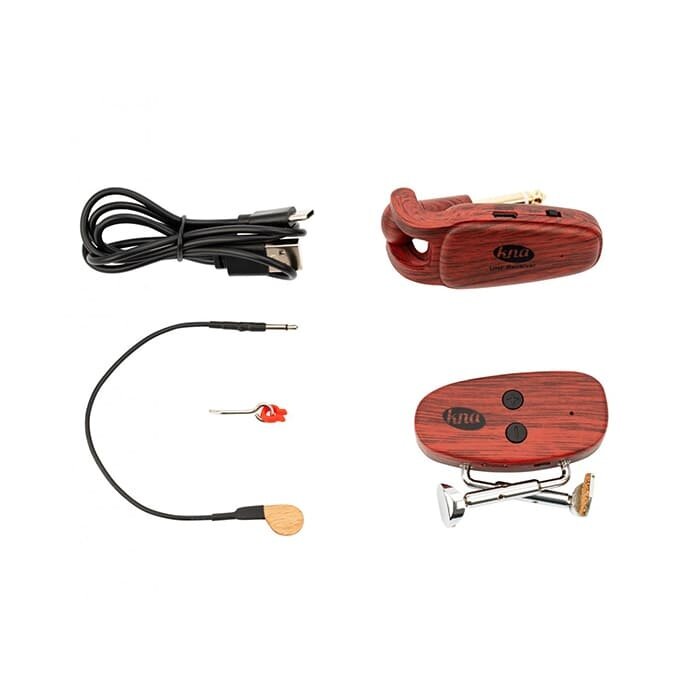KNA Portable Violin/Viola Wireless 2.4 GHZ UHF Piezo Pickup