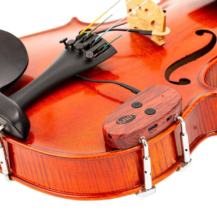 KNA Portable Violin/Viola Wireless 2.4 GHZ UHF Piezo Pickup