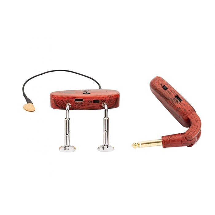 KNA Portable Violin/Viola Wireless 2.4 GHZ UHF Piezo Pickup