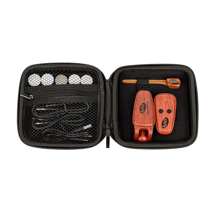 KNA Portable Steel String Acoustic Wireless 2.4 GHZ UHF Piezo Pickup