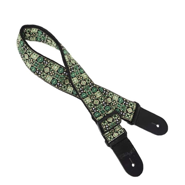 Stagg Woven Strap GT Hoote Mix Green
