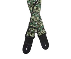 Stagg Woven Strap GT Hoote Mix Green