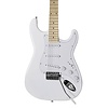 Chord CAL63M-ATW Electric Guitar - Maple Neck - White